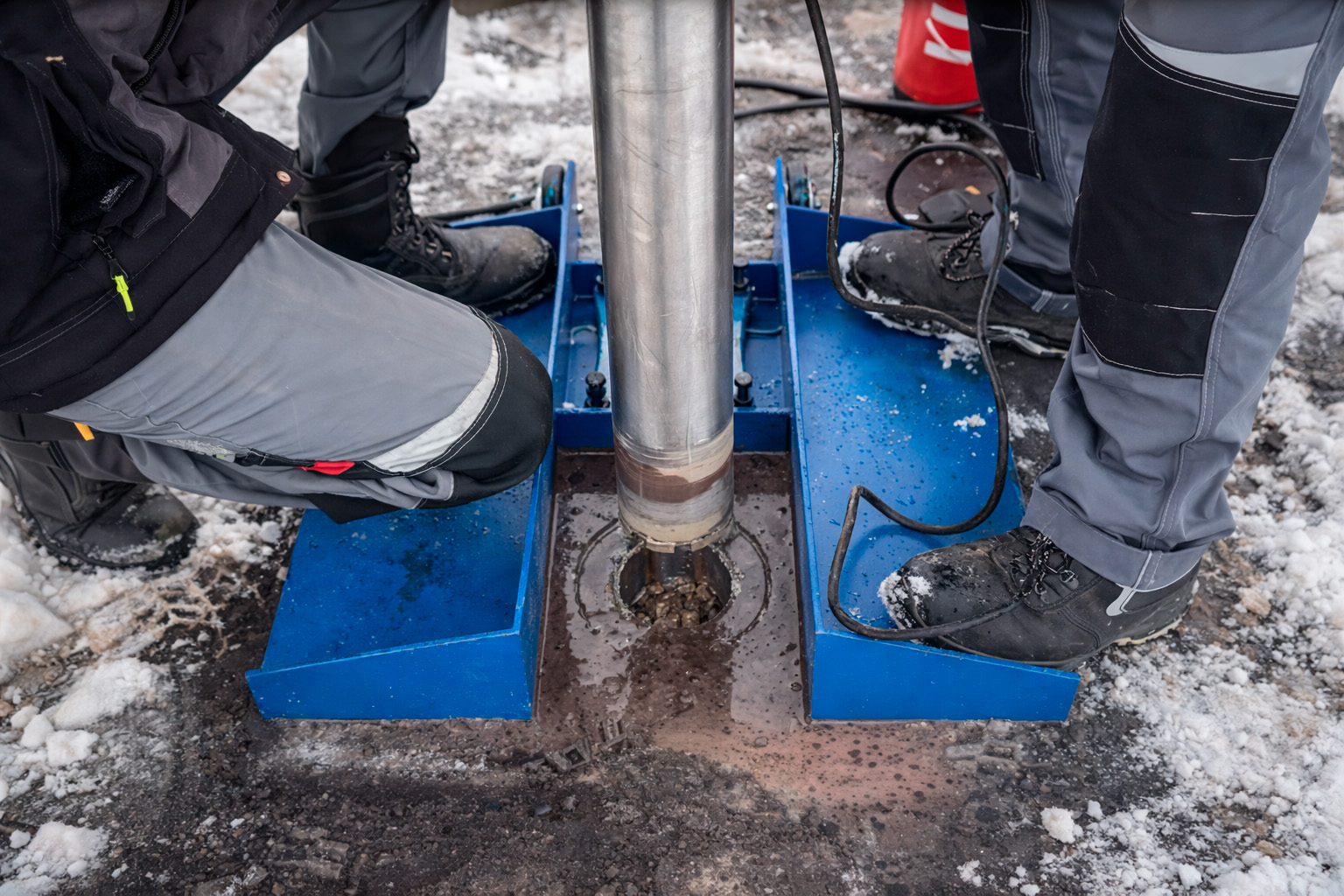 Испытания асфальта и дорожных покрытий