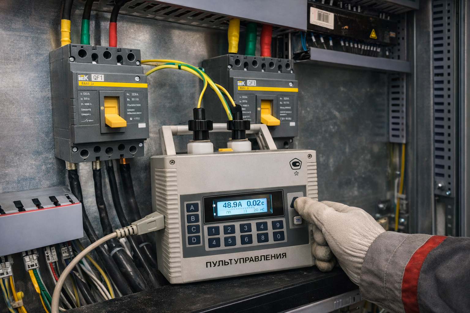 Проверка автоматических выключателей