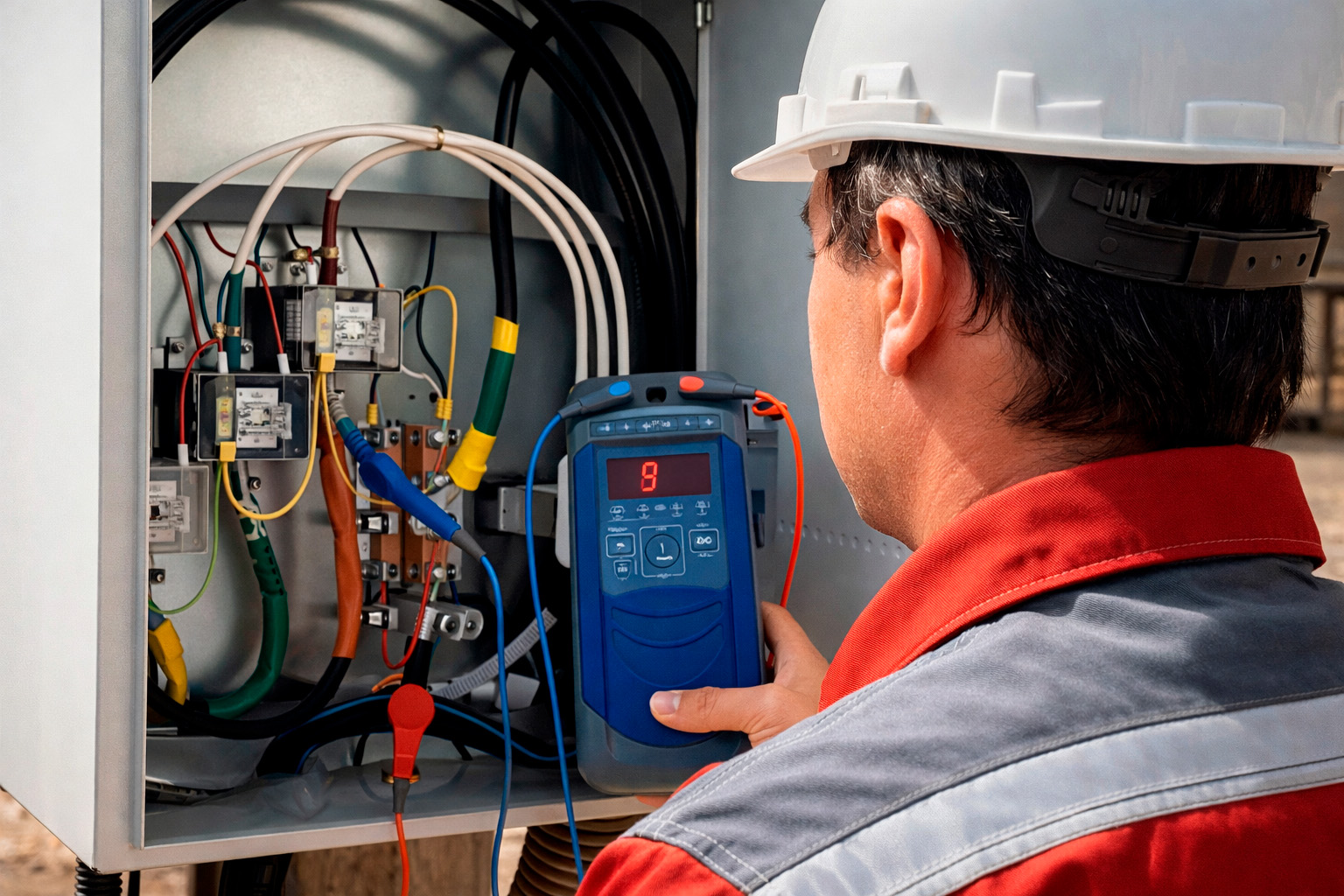 Измерение сопротивления изоляции и цепи фаза-ноль