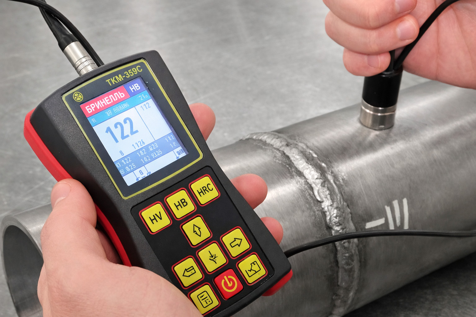 Измерение твердости портативными приборами